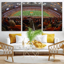 Syracuse University Orange Football Canvas Print, Football