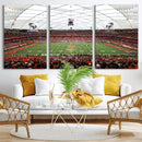 Syracuse University Orange Football Team Print - Syracuse by MyGreatCanvas | Canvas Wall Art Prints | Photo Prints & Wall Decor