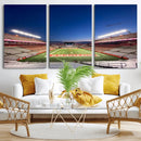 Rutgers Scarlet Knights Football Team Print - Piscataway SHI by MyGreatCanvas | Canvas Wall Art Prints | Photo Prints & Wall Decor