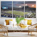 Memphis Tigers Football Team Print - Memphis Simmons Bank