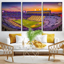 The Louisiana State University Tigers Football Team Print - by MyGreatCanvas | Canvas Wall Art Prints | Photo Prints & Wall Decor
