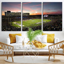 The University of Connecticut UCONN Huskies Football Team by MyGreatCanvas | Canvas Wall Art Prints | Photo Prints & Wall Decor
