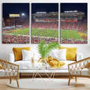 The University of Southern California USC Trojans Football by MyGreatCanvas | Canvas Wall Art Prints | Photo Prints & Wall Decor