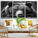 Resting Grizzly 399 Bear Canvas Print | Ready to Hang Wall by MyGreatCanvas | Canvas Wall Art Prints | Photo Prints & Wall Decor