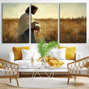 Jesus the Good Shepherd Wall Art Canvas Print -