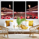 Oregon State Beavers Football Team Print - Corvallis Reser
