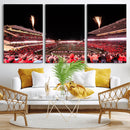 Oregon State Beavers Football Team Print - Corvallis Reser