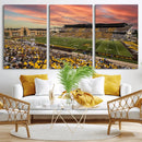 University of Wyoming Cowboys Football Team Print - Laramie by MyGreatCanvas | Canvas Wall Art Prints | Photo Prints & Wall Decor