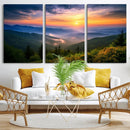 Majestic Mountain Sunrise Print | Landscape Wall Art | by MyGreatCanvas | Canvas Wall Art Prints | Photo Prints & Wall Decor