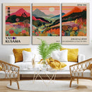 Yayoi 1986 Wall Art Print – Vibrant Sabi Sabi Japanese