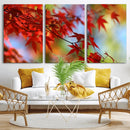 Red Leaves Autumn Forest Wall Art Canvas, Red Leaves Autumn by MyGreatCanvas | Canvas Wall Art Prints | Photo Prints & Wall Decor