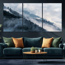 Foggy Forest Wall Art Canvas Print – Misty Mountain by MyGreatCanvas | Canvas Wall Art Prints | Photo Prints & Wall Decor