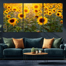 Sunflower Sunshine Wall Art Canvas Print by MyGreatCanvas | Canvas Wall Art Prints | Photo Prints & Wall Decor