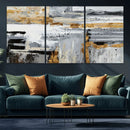Abstract Painting Canvas Wall Art Print Paint Drip Art Brush