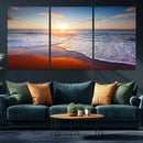 Ocean Beach Wall Art – Coastal Sunset Tropical Island by MyGreatCanvas | Canvas Wall Art Prints | Photo Prints & Wall Decor