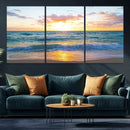Coastal Wall Art - Vintage World Map Canvas Print with