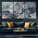 Multipanel Marble Fluid Effect Wall Art Abstract Canvas Wall