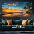 Sunset Wall Art Canvas Print