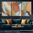 Boho Wall Art Canvas Print Set, Watercolor Boho Wall Art
