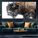 American Bison Wall Art Print – Majestic Buffalo Canvas