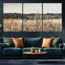 Abstract Wildflower Art Field Landscape Oil Painting Print, by MyGreatCanvas | Canvas Wall Art Prints | Photo Prints & Wall Decor