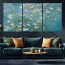 Vincent Van Gogh's Almond Blossom Abstract Wall Art Canvas,