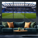 Chelsea FC Soccer Team Print - Stamford Bridge Stadium Wall