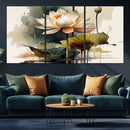 Lotus Flower Watercolor Canvas Print – A Symbol of Serenity by MyGreatCanvas | Canvas Wall Art Prints | Photo Prints & Wall Decor