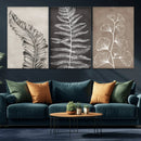 Minimalist Botanical Wall Art Canvas Print, Framed and Ready
