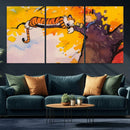 High-Quality Giclee Canvas Print – Framed Calvin Wall Art