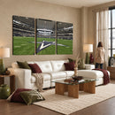 Dallas Cowboys Football Team Print - Arlington AT&T Stadium
