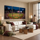 St. Louis Cardinals Baseball Team Print - Busch Stadium Wall