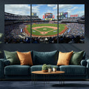 New York Mets Baseball Team Print - Citi Field Stadium Wall