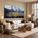 New York Mets Baseball Team Print - Citi Field Stadium Wall