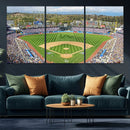 Citi Field Wall Art Print | 3-Panel New York Mets Baseball
