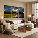 Fenway Park Wall Art Canvas Print | Large Baseball Stadium