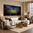 Houston Astros Baseball Print Canvas - Houston Minute Maid