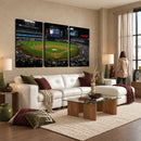 Oakland Athletics Baseball Print - RingCentral Coliseum