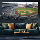 New York Yankees Baseball Team Print - Yankee Stadium Wall