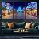 Disney Castle Wall Art – Large Magic Kingdom Canvas Artwork, by MyGreatCanvas | Canvas Wall Art Prints | Photo Prints & Wall Decor