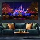 Disney Castle Wall Art – Framed Magic Kingdom Canvas by MyGreatCanvas | Canvas Wall Art Prints | Photo Prints & Wall Decor
