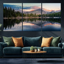 Bear Lake Reflection at Rocky Mountain National Park Wall by MyGreatCanvas | Canvas Wall Art Prints | Photo Prints & Wall Decor