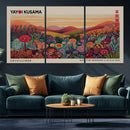 Framed Yayoi Kusama 1986 Wall Art Print – Japanese Wall Art
