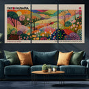 Framed Yayoi Kusama 1986 Wall Art Print – Japanese Wall Art
