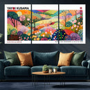 Framed Yayoi Kusama 1986 Wall Art Print – Japanese Wall Art by MyGreatCanvas | Canvas Wall Art Prints | Photo Prints & Wall Decor