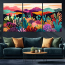 Abstract Kusama Print - Landscape Canvas Wall Art Print - by MyGreatCanvas | Canvas Wall Art Prints | Photo Prints & Wall Decor