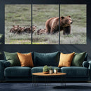 Wildlife Photography of 399 Grizzly Bear Cubs | Queen of the by MyGreatCanvas | Canvas Wall Art Prints | Photo Prints & Wall Decor