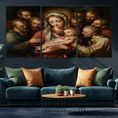 Religious Canvas Wall Art Print - Madonna and Child with by MyGreatCanvas | Canvas Wall Art Prints | Photo Prints & Wall Decor