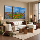 Wrigley Field Chicago Cubs Panoramic Canvas Print –