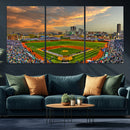 Chicago Wrigley Field Wall Art Canvas Print – Iconic